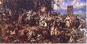 Jan Matejko The Battle of Raclawice, a major battle of the Kosciuszko Uprising china oil painting artist